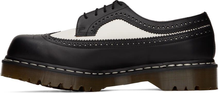 Dr. Martens Black  White 3989 Bex Oxfords - Picture 3