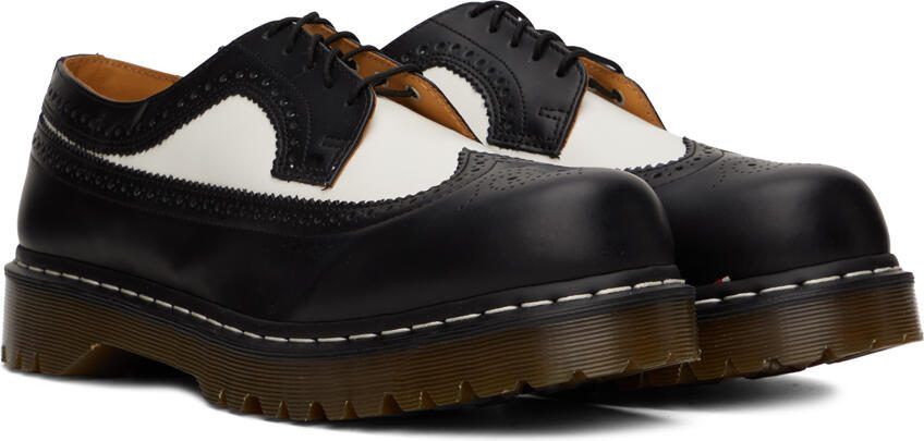 Dr. Martens Black  White 3989 Bex Oxfords - Picture 2