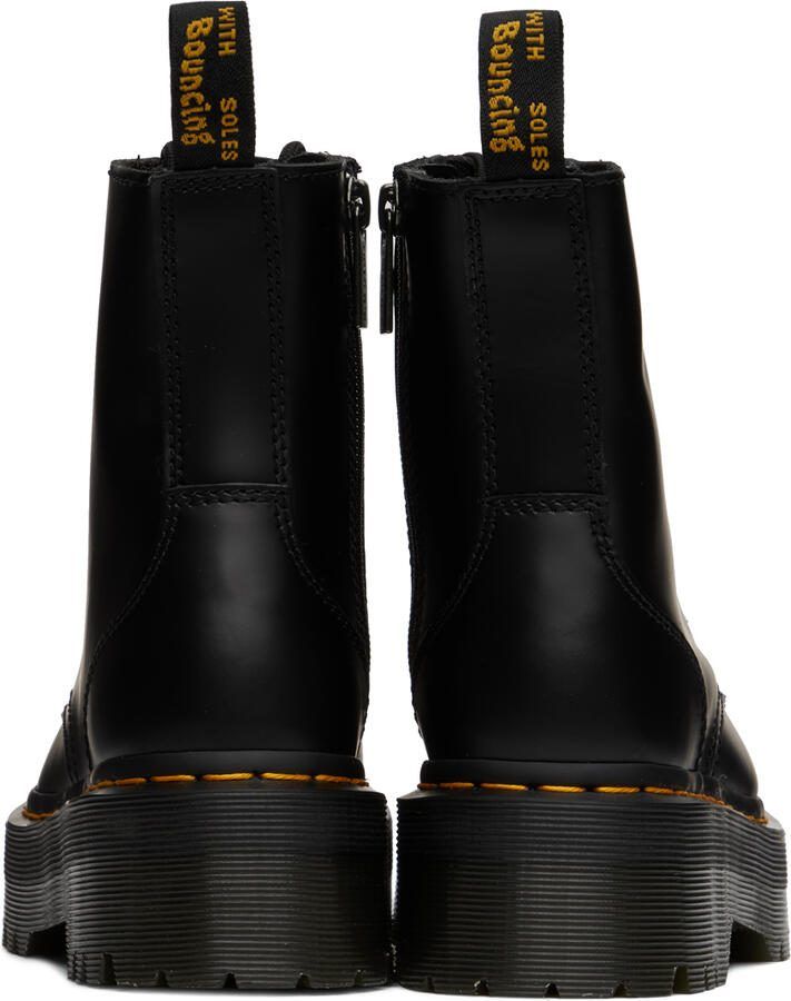 Dr. Martens Black Patent Molly Boots - Picture 5