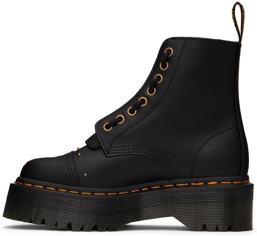 Dr. Martens Black Sinclair Floral Bloom Boots