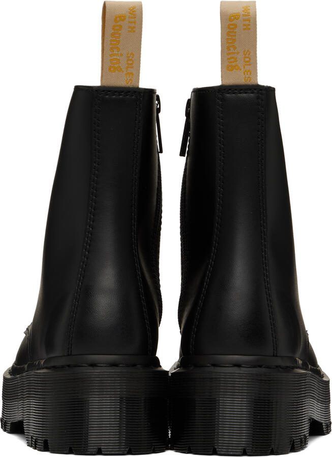 Dr. Martens Black Vegan Jadon II Mono Platform Boots - Picture 4