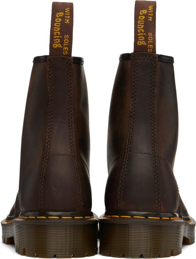 Dr. Martens Brown 1460 Bex Crazy Horse Boots - Picture 3