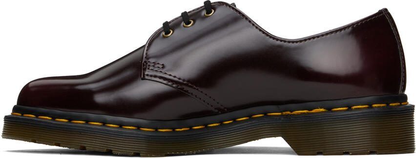 Dr. Martens Burgundy Vegan 1461 Oxfords - Picture 3