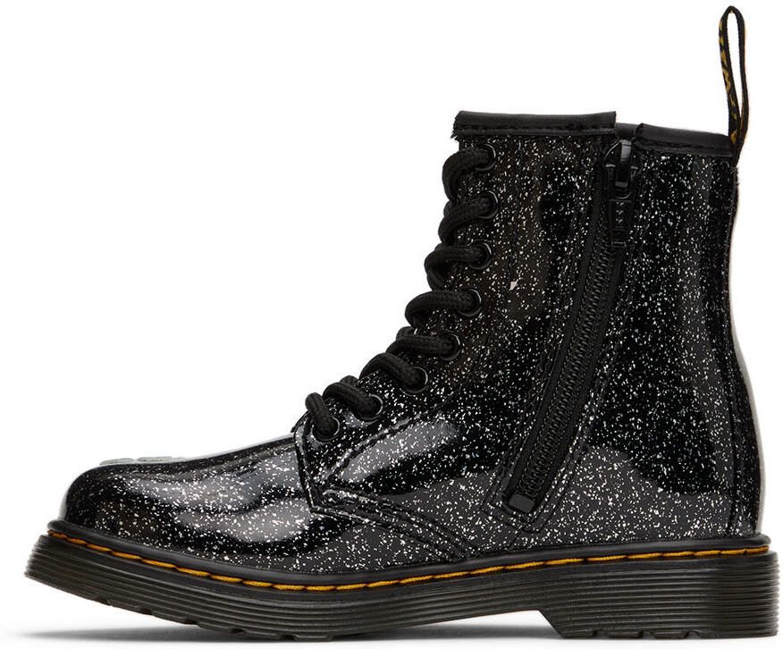Dr. Martens Kids Black 1460 Big Kids Boots - Picture 2