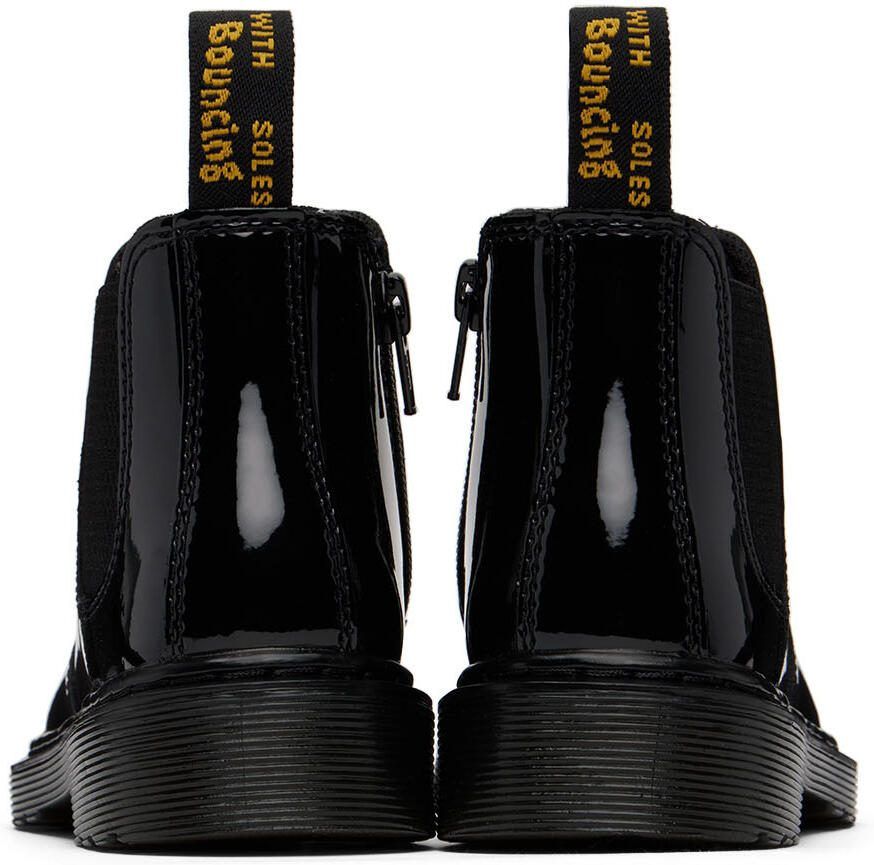 Dr. Martens Kids Black 2976 Big Kids Chelsea Boots