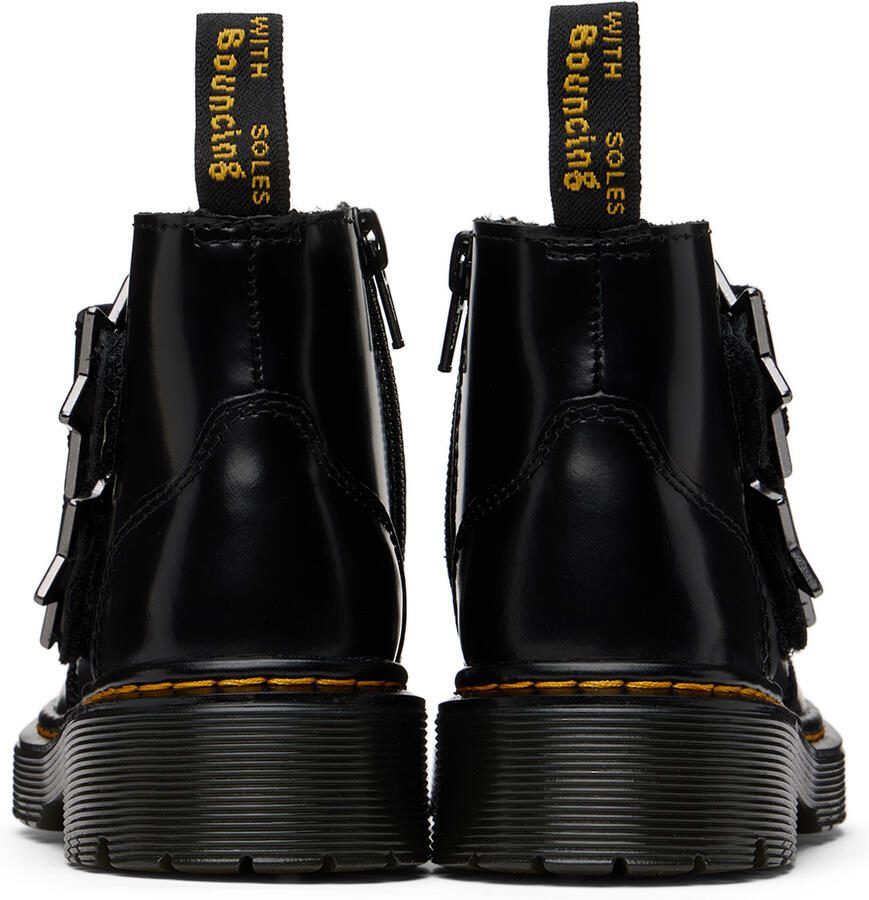 Dr. Martens Kids Black Devon Bex Big Kids Boots - Picture 6