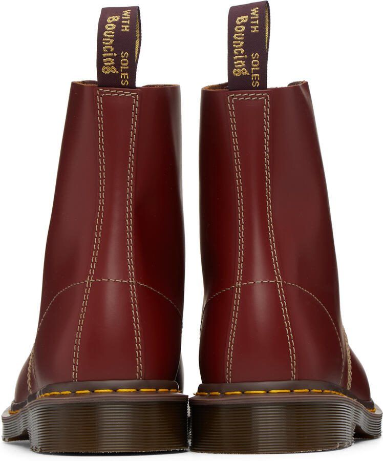 Dr. Martens Red 'Made In England' 1460 Vintage Boots