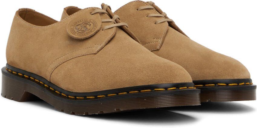 Dr. Martens Tan 'Made In England' 1461 Oxfords - Picture 2