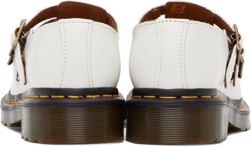 Dr. Martens White Smooth 8065 Mary Jane Oxfords