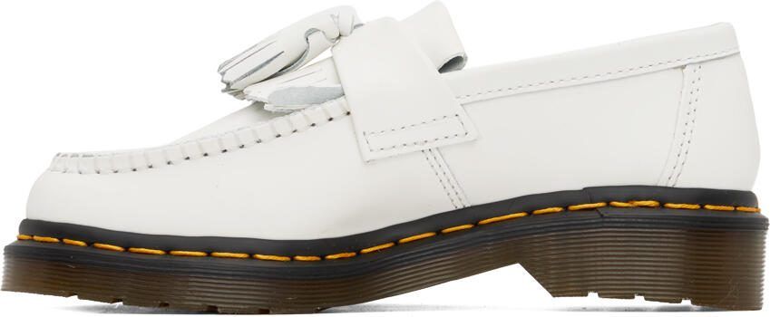 Dr. Martens White Adrian Loafers - Picture 5