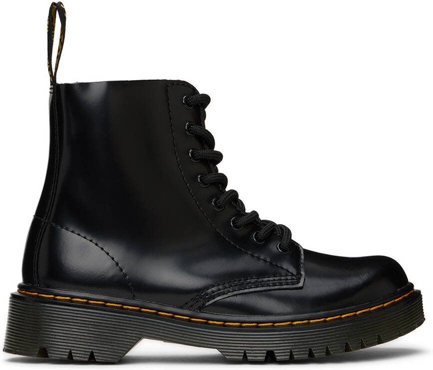 Dr. Martens Kids Black 1460 Pascal Bex Big Kids Boots - Picture 3