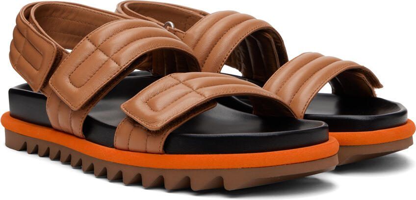 Dries Van Noten Beige Shark Sandals - Picture 2