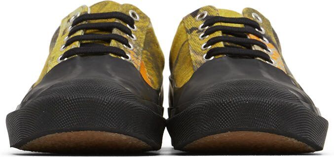 Dries Van Noten Multicolor Floral Canvas Low-Top Sneakers - Picture 3