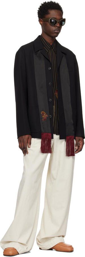 Dries Van Noten Tan Padded Loafers - Picture 4