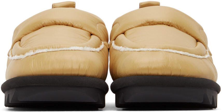 Dries Van Noten Yellow Nylon Padded Loafers - Picture 3
