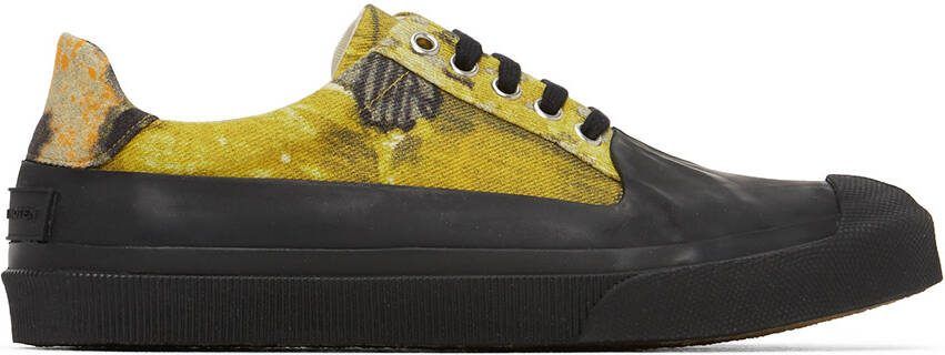 Dries Van Noten Multicolor Floral Canvas Low-Top Sneakers - Picture 5