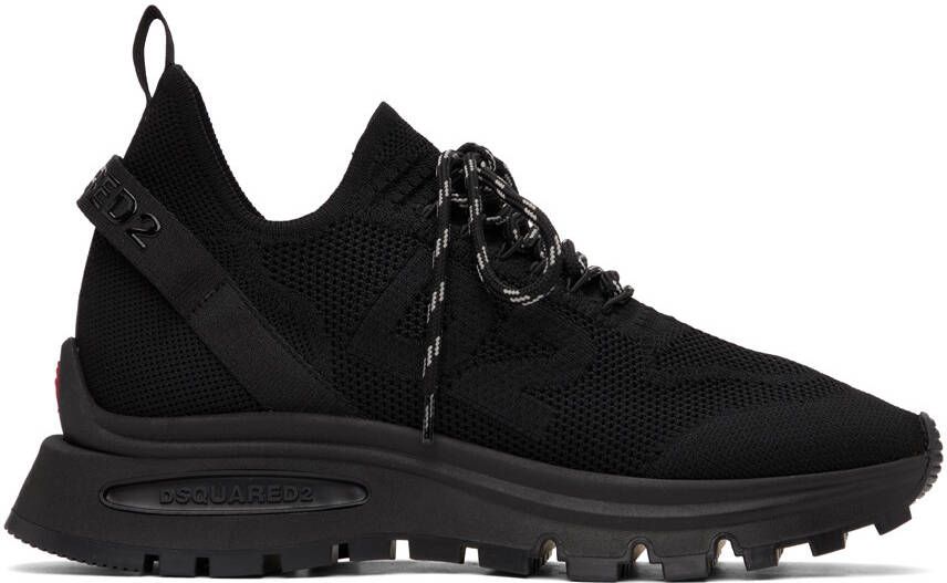 Dsquared2 Black Run DS2 Sneakers - Picture 6