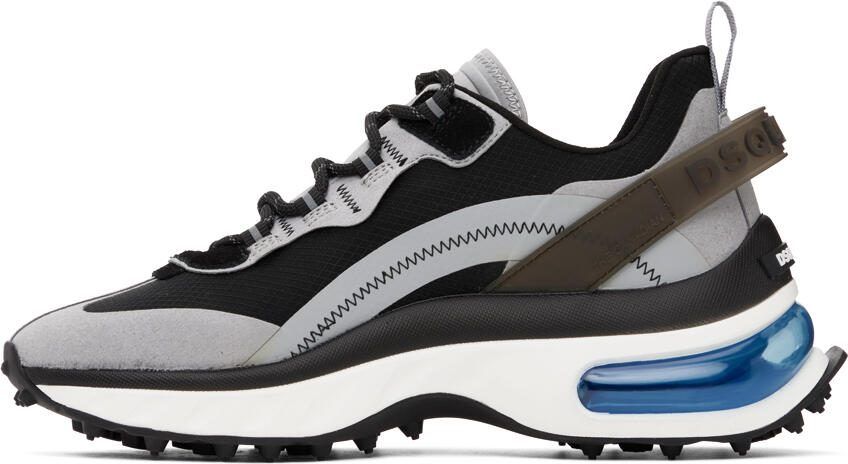 Dsquared2 Black  Gray Bubble Sneakers - Picture 3