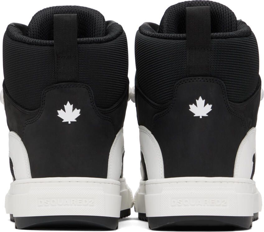 Dsquared2 Black  White Boogie Sneakers