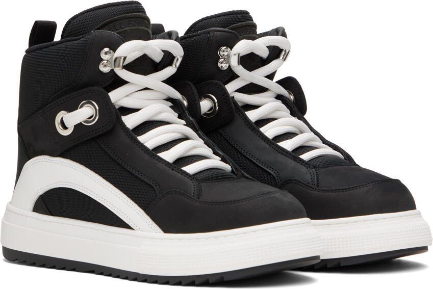 Dsquared2 Black  White Boogie Sneakers - Picture 3