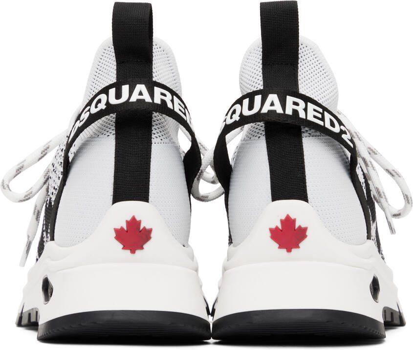 Dsquared2 Black  White Run DS2 Sneakers