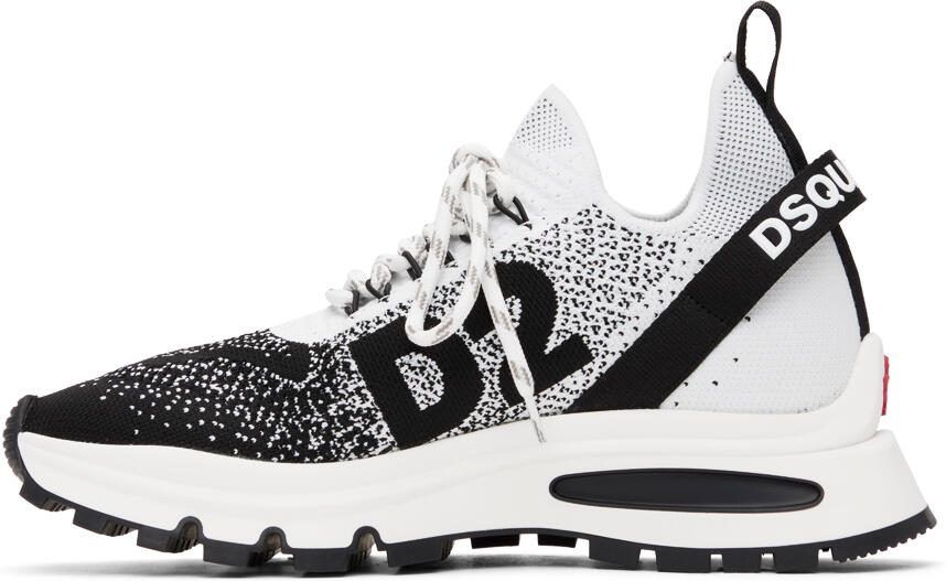 Dsquared2 Black  White Run DS2 Sneakers - Picture 3