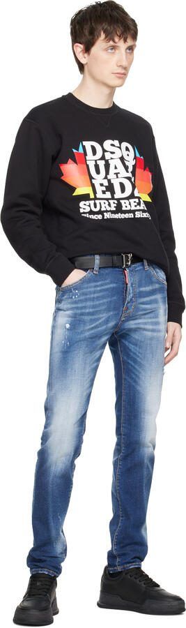 Dsquared2 Black Canadian Sneakers - Picture 4