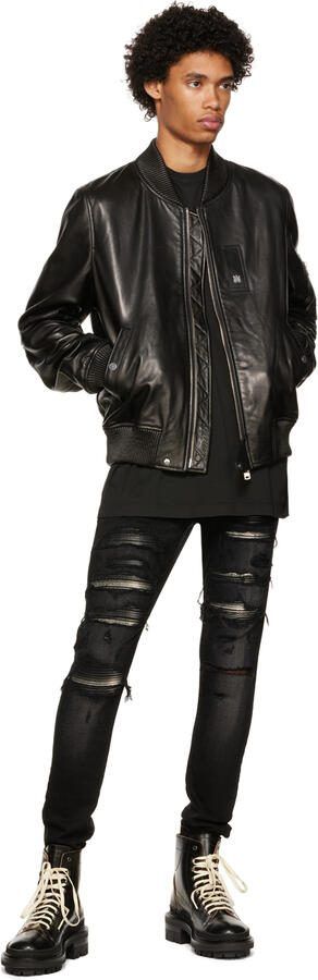 Dsquared2 Black Utility Hiker Boots - Picture 4