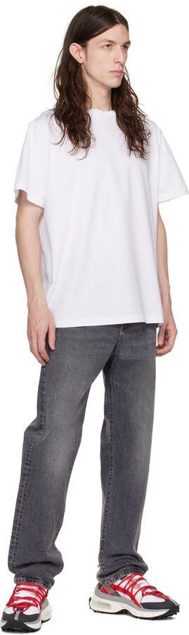 Dsquared2 White  Red Bubble Sneakers - Picture 4