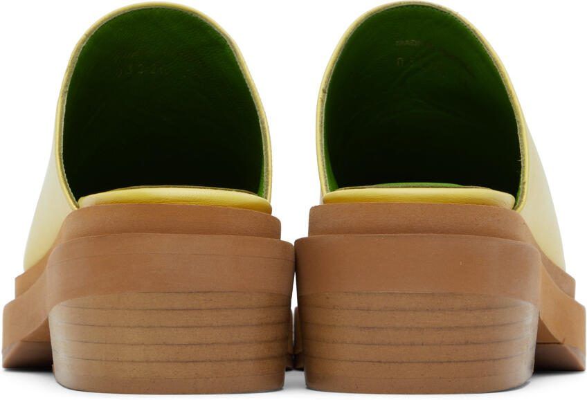 Eckhaus Latta Yellow Zoe Clogs