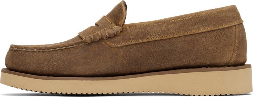 Engineered Garments Brown Sebago Edition EG Loafers - Picture 4