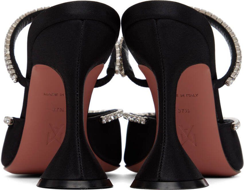 Amina Muaddi Black Gilda Mules