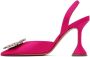 Amina Muaddi Black Begum Heels - Thumbnail 3
