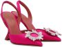 Amina Muaddi Black Begum Heels - Thumbnail 4