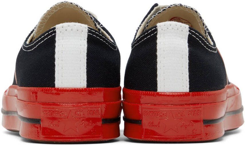 Comme des Garçons Play Black  Red Converse Edition Chuck 70 Low-Top Sneakers