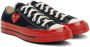 Comme des Garçons Play Off-White  Red Converse Edition Chuck 70 Low-Top Sneakers - Thumbnail 11