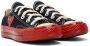 Comme des Garçons Play Off-White  Red Converse Edition Chuck 70 Low-Top Sneakers - Thumbnail 8