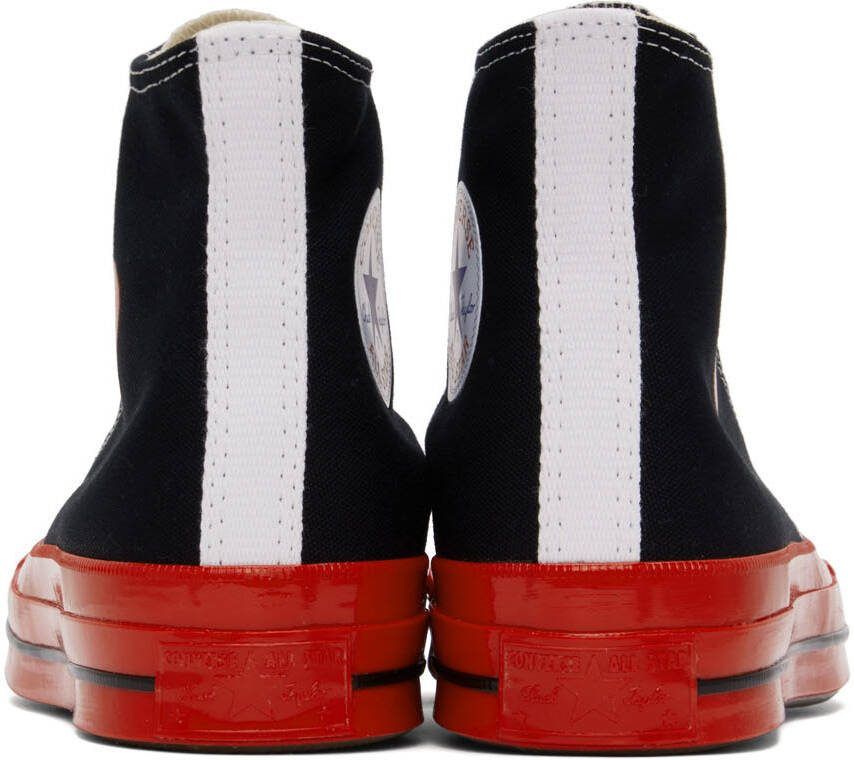 Comme des Garçons Play Black  Red Converse Edition PLAY Sneakers
