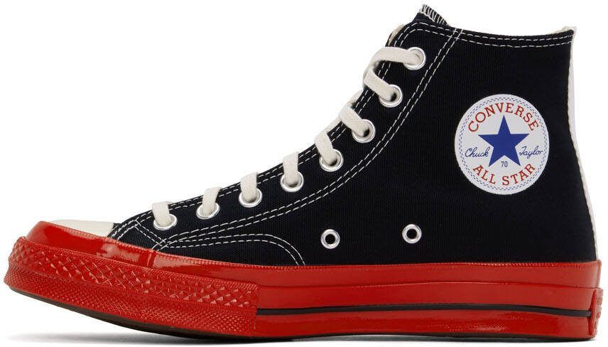Comme des Garçons Play Black  Red Converse Edition PLAY Sneakers