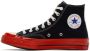 Comme des Garçons Play Off-White  Red Converse Edition PLAY Chuck 70 High-Top Sneakers - Thumbnail 3