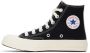 Comme des Garçons Play Black  White Converse Edition PLAY Chuck 70 High Top Sneakers - Thumbnail 13