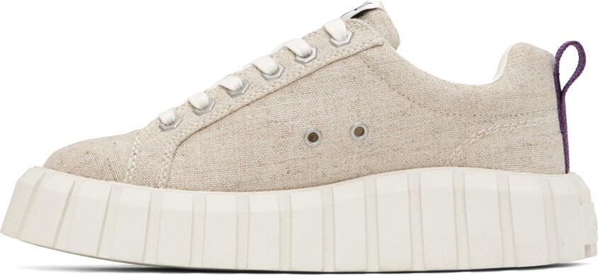 Eytys Beige Odessa Sneakers - Picture 3