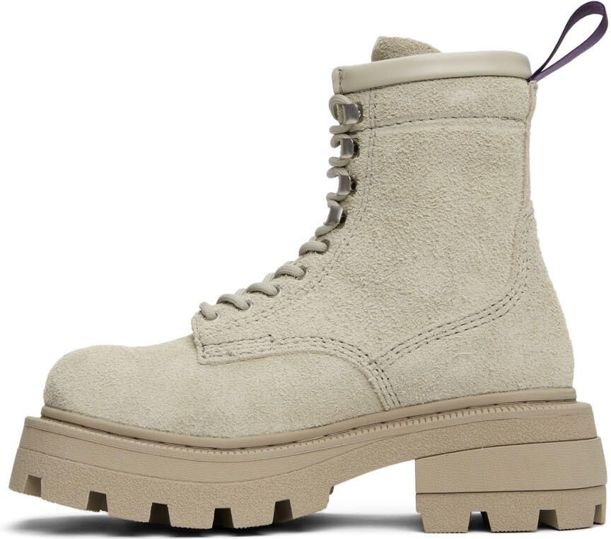 Eytys Beige Suede Michigan Boots - Picture 3