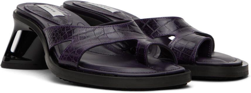 Eytys Purple Ava Heeled Sandals - Picture 3