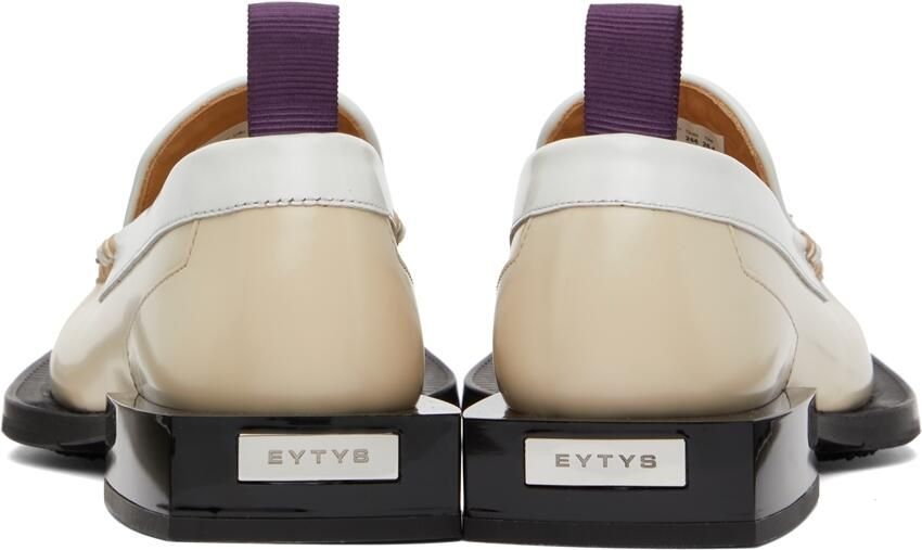 Eytys White  Beige Rio Loafers