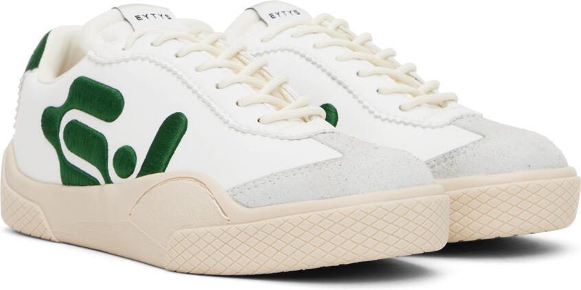 Eytys White  Green Santos Sneakers - Picture 2