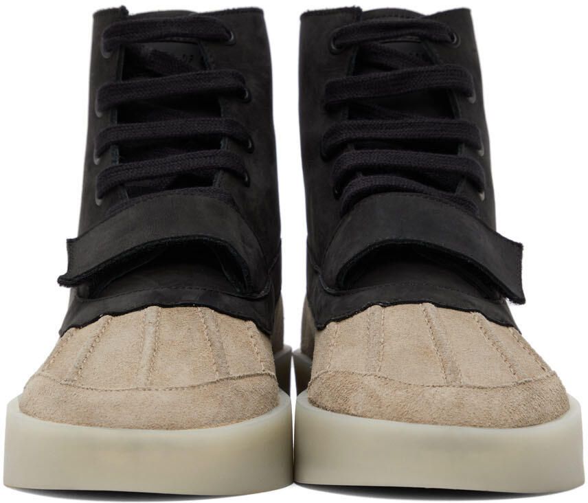 Fear of God Black  Taupe Duck Boots - Picture 2