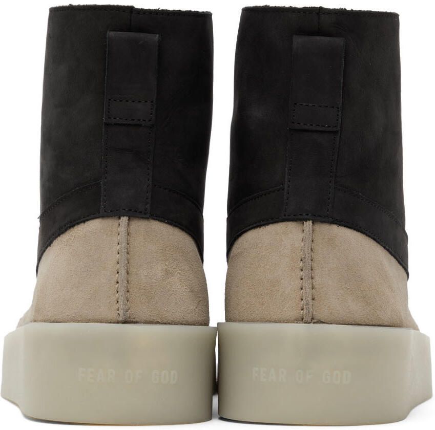 Fear of God Black  Taupe Duck Boots