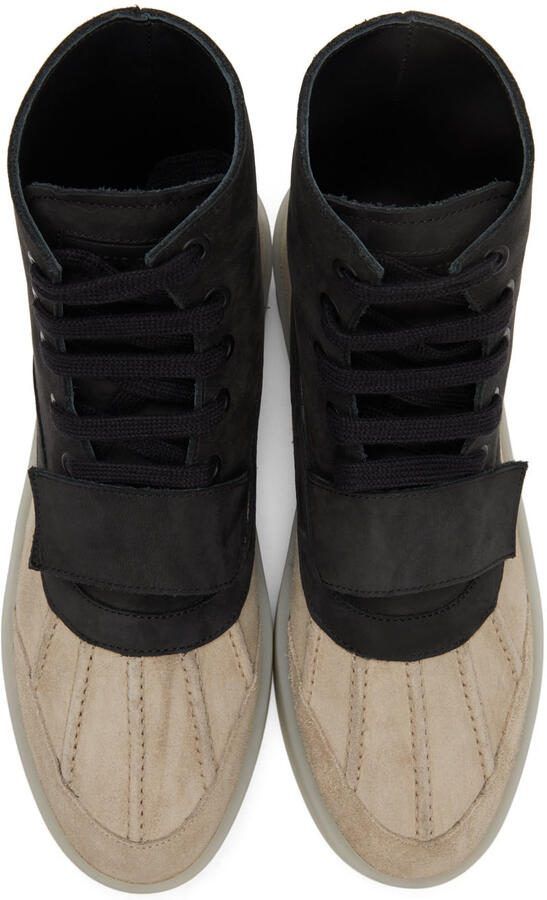 Fear of God Black  Taupe Duck Boots - Picture 3