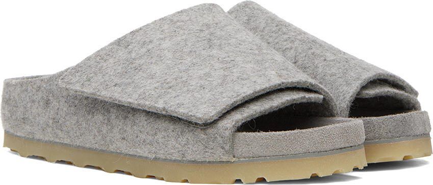 Fear of God Gray Birkenstock Edition Los Feliz Felt Sandals - Picture 2